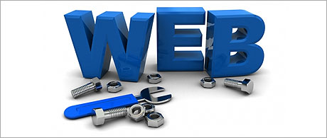 A charge-free web site building tool